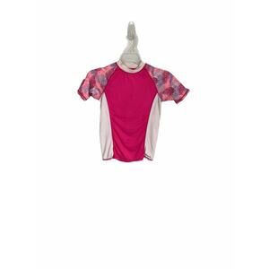 O’Rageous Girl’s Rash guard Swim Top Kid's Small 7